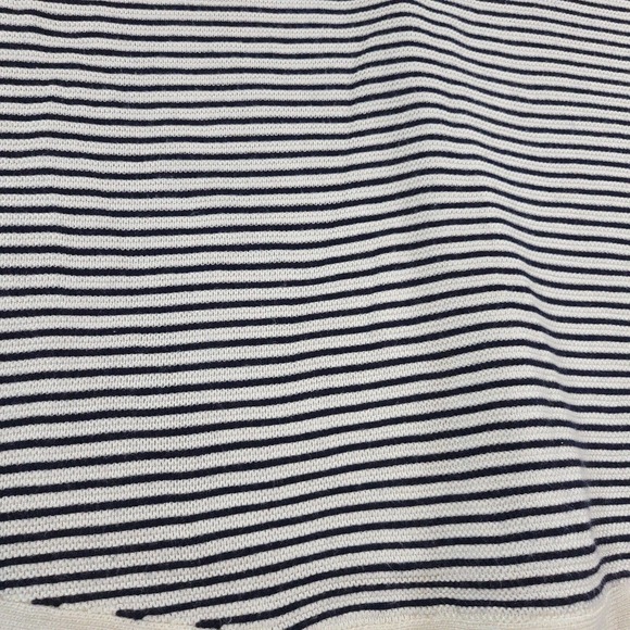 Talbots Sweater Womens Large Petite Ivory Blue Ladies Top LP - Picture 4 of 12